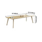 Solid Wood Contemporary Rectangle Table Wood Top Table with 4 Legs Clearhalo ' dining_table' 'Dining Tables & Seating' 'Dining Tables' 'furn' 'furn_dining_table' 'Furniture' 'furniture_dining_table' 'Kitchen & Dining Furniture' 'kitchen&dining_furn' 'kitchen' 'kitchen_dining_table' 1200x1200_dc6879d4-a7c8-40cb-be67-3d2cfccd6ba4