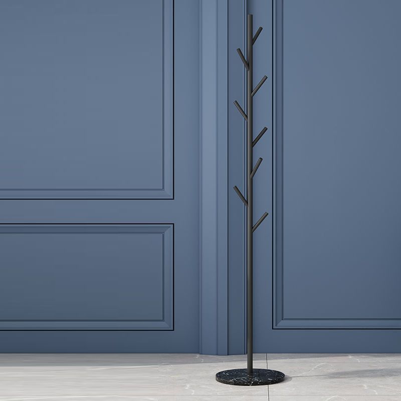 Rastrellone moderno con tela metallica in metallo ganci a piedistallo a forma di rivestimento a forma di verniciatura