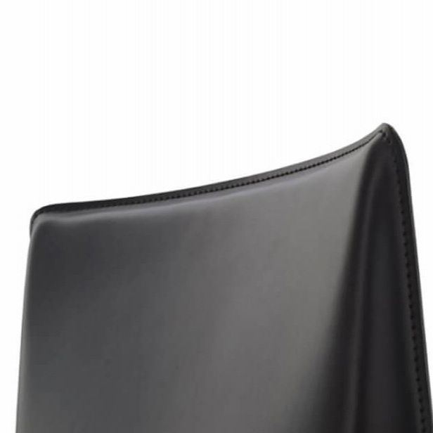 Home Modern Style Side Chair Solid Back Metal Upholstered Dining Room Chair Clearhalo ' kitchen&dining_furn' 'Dining Chairs' 'Dining Tables & Seating' 'dining_chair' 'furn' 'furn_dining_chair' 'Furniture' 'furniture_dining_chair' 'Kitchen & Dining Furniture' 'kitchen' 1200x1200_dc697b5a-97f0-4e1d-835d-f6f5c262d4f0