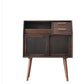 Server in legno solido Cherry Modern Stile 2-DAWER SERVER, 31,5 "W X 16,54" D X 38,58 "H