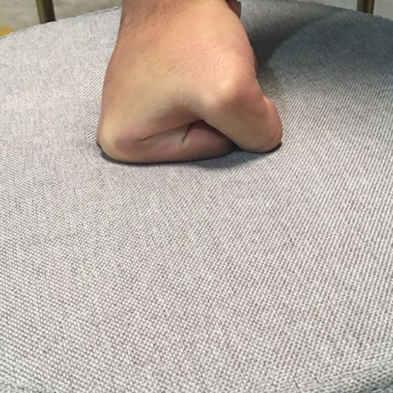 Tabouret de barre rond de repose-pied tissu tissu bas du dossier bas du bar pour Bristol