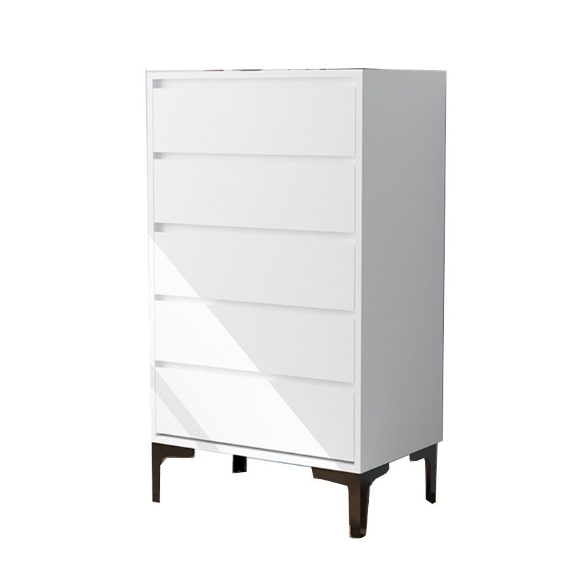 Modern 23.62" L Accent Chest with Drawers and Black Bracket Legs Clearhalo 'Cabinets & Chests' 'cabinets_chests' 'furn' 'furn_cabinets_chests' 'Furniture' 'Living Room Furniture' 1200x1200_dc713abd-52fe-4f46-ad12-857f17707713