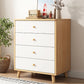 Contemporary Rectangle Storage Cabinet with Drawer Wooden Accent Cabinet
