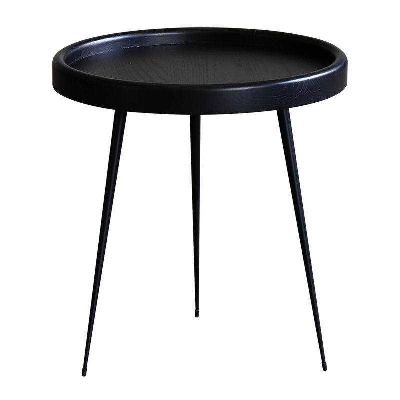 Scandinavian 3 Legs Coffee Cocktail Table Round Wooden Coffee Table for Living Room Clearhalo 'Coffee & Accent Tables' 'Coffee Tables' 'coffee_tables' 'furn' 'furn_coffee_tables' 'Furniture' 'Living Room Furniture' 1200x1200_dc74dc40-1d4b-4654-a50a-f07c08fd7ba5