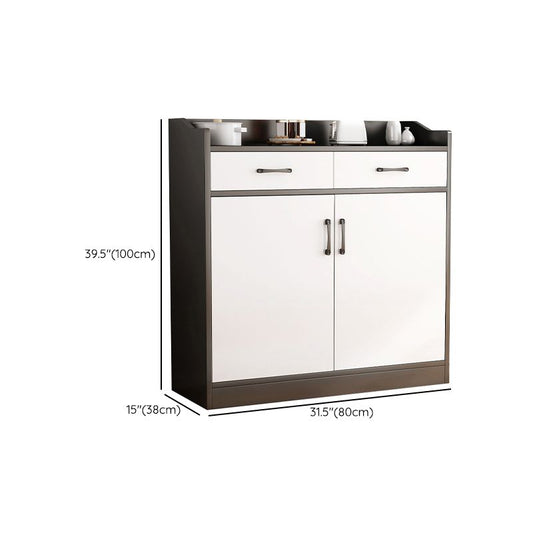 Server da pranzo in stile moderno ingegnerizzato in legno con cassetti