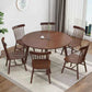 Contemporary Solid Wood Round Dining Table Kitchen Standard Dining Table with 4 Legs Base Clearhalo ' dining_table' 'Dining Tables & Seating' 'Dining Tables' 'furn' 'furn_dining_table' 'Furniture' 'furniture_dining_table' 'Kitchen & Dining Furniture' 'kitchen&dining_furn' 'kitchen' 'kitchen_dining_table' 1200x1200_dc760dd8-6154-4c87-a628-c5940a91e66c
