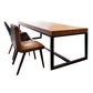 Rectangle Modern Dining Table Wood Color Trestle Base Dining Table with Solid Wood Clearhalo ' dining_table' 'Dining Tables & Seating' 'Dining Tables' 'furn' 'furn_dining_table' 'Furniture' 'furniture_dining_table' 'Kitchen & Dining Furniture' 'kitchen&dining_furn' 'kitchen' 'kitchen_dining_table' 1200x1200_dc77652f-577e-476f-bc83-e1f2d06bcf61
