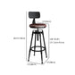 Industrial Armless Liftable Counter Stool Iron Restaurant Bar Stool with Pedal Clearhalo 'Bar Furniture' 'Bar Stools' 'bar_stools' 'furn' 'furn_bar_stools' 'furniture_bar_stools' 'Kitchen & Dining Furniture' 'kitchen&dining_furn' 'kitchen' 'kitchen_furn' Furniture' 1200x1200_dc7df35c-747b-44a4-b06a-23a797bdf7e3