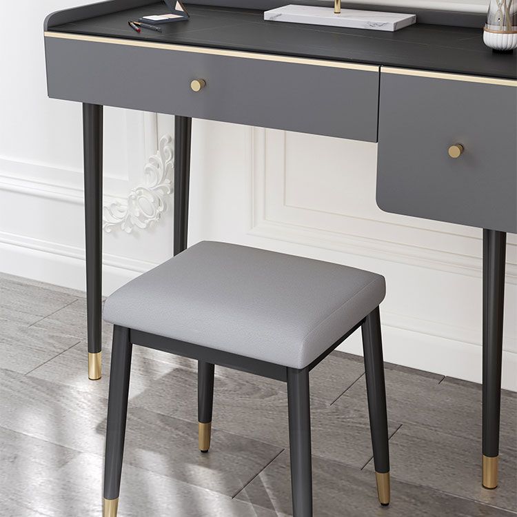 Modern Grey Standard Leather Solid Color Rectangle Indoor Standard Clearhalo 'furn' 'furn_ottomans_poufs' 'Furniture' 'Living Room Furniture' 'Ottomans & Poufs' 'ottomans_poufs' 1200x1200_dc7ec695-75e4-4f29-bc58-8ae0d2616dc9