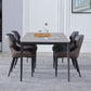 Sintered Stone Dining Table Set 1/4/5 Pcs Modern Dining Wingback Chairs