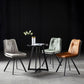 Scandinavian Style Leather Dining Chairs Upholstered Solid Back Chair for Home Use (Set of 2) Clearhalo ' kitchen&dining_furn' 'Dining Chairs' 'Dining Tables & Seating' 'dining_chair' 'furn' 'furn_dining_chair' 'Furniture' 'furniture_dining_chair' 'Kitchen & Dining Furniture' 'kitchen' 1200x1200_dc825b2f-36ac-49b1-938c-3a2fce38552d