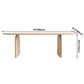 Oval Pine Solid Wood Table Modern Dining Table with Wooden Double Pedestal for Restaurant Clearhalo ' dining_table' 'Dining Tables & Seating' 'Dining Tables' 'furn' 'furn_dining_table' 'Furniture' 'furniture_dining_table' 'Kitchen & Dining Furniture' 'kitchen&dining_furn' 'kitchen' 'kitchen_dining_table' 1200x1200_dc826caa-3d50-4bad-b748-e820fd0a2077