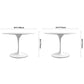 Modern Round Dining Room Table Sintered Stone Dining Table with Tulip Base Clearhalo ' dining_table' 'Dining Tables & Seating' 'Dining Tables' 'furn' 'furn_dining_table' 'Furniture' 'furniture_dining_table' 'Kitchen & Dining Furniture' 'kitchen&dining_furn' 'kitchen' 'kitchen_dining_table' 1200x1200_dc858298-409c-44c9-b19e-eb2a11494b87