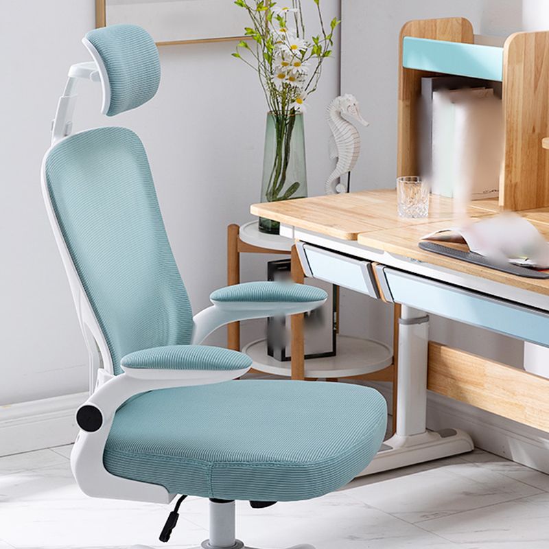 High Back Office Chair with Sponge Cushion Adjustable Arm Office Chair for Office Clearhalo 'furn' 'furn_office_chair' 'Furniture' 'furniture_office_chair' 'Office Chairs' 'Office Furniture' 'office_chair' 1200x1200_dc8d4511-0c97-49d8-a310-9b6593f7b639