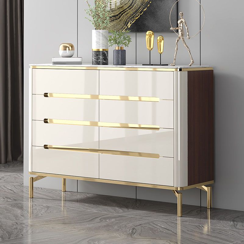 15,75-inch breedte opbergkast steen top opbergkast dressoir voor slaapkamer