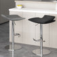 Adjustable Armless Swivel Barstools Saddle Seat Bar Stool with Chrome Base