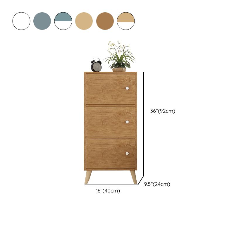 Contemporary Wooden Accent Cabinet with Knobs Doors and Straight Legs Clearhalo 'Cabinets & Chests' 'cabinets_chests' 'furn' 'furn_cabinets_chests' 'Furniture' 'Living Room Furniture' 1200x1200_dc964196-7b36-4ed1-833f-35c92d43a123