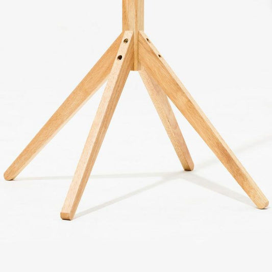 Stand per sala contemporanei in legno senza appuntamenti con gancio