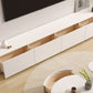 White Faux Wood Media Console Contemporary TV Stand Console with Drawers Clearhalo 'furn' 'furn_tv_stands_entertainment_centers' 'Furniture' 'Living Room Furniture' 'TV Stands & Entertainment Centers' 'TV Stands & Media Storage Furniture' 'tv_stands_entertainment_centers' 1200x1200_dca21686-e87b-4e67-83aa-b76803c557c0