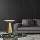 Mid-Century Side Table Metal Round Pedestal Living Room End Table Clearhalo 'Coffee & Accent Tables' 'End & Side Tables' 'end_side_tables' 'furn' 'furn_end_side_tables' 'Furniture' 'Living Room Furniture' 1200x1200_dca423c6-e2f9-494a-adf8-8a32afff0928