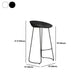 Modern Armless Backrest Counter Stool Iron Bar Stool with Acrylic Seat and Pedal for Cafe Clearhalo 'Bar Furniture' 'Bar Stools' 'bar_stools' 'furn' 'furn_bar_stools' 'Furniture' 'Kitchen & Dining Furniture' 1200x1200_dca563b2-2fad-45e6-b5c4-5ef22b9b0ce3