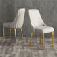 Glam Style Side Chair PU Leather Dining Chair for Living Room Clearhalo 'Dining Chairs' 'Dining Tables & Seating' 'dining_chair' 'furn' 'furn_dining_chair' 'Furniture' 'Kitchen & Dining Furniture' 1200x1200_dcaa06da-125b-4c18-a9d7-32632142d2e5
