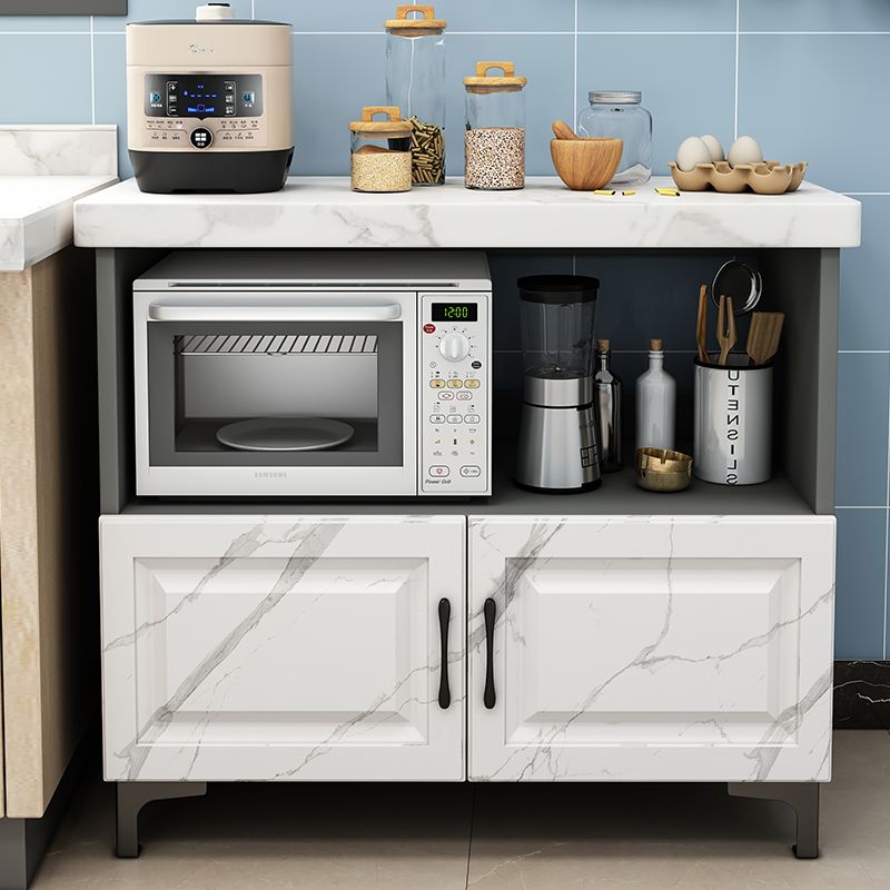 Server per sala da pranzo in marmo moderno in marmo con 2/3 porte