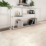 29.53-inch Tall Modern Console Table Iron Accent Table with Shelves Clearhalo 'Console Tables' 'console_tables' 'Entry & Mudroom Furniture' 'furn' 'furn_console_tables' 'Furniture' 1200x1200_dcb269d0-61c8-4a31-b099-80086af9df78