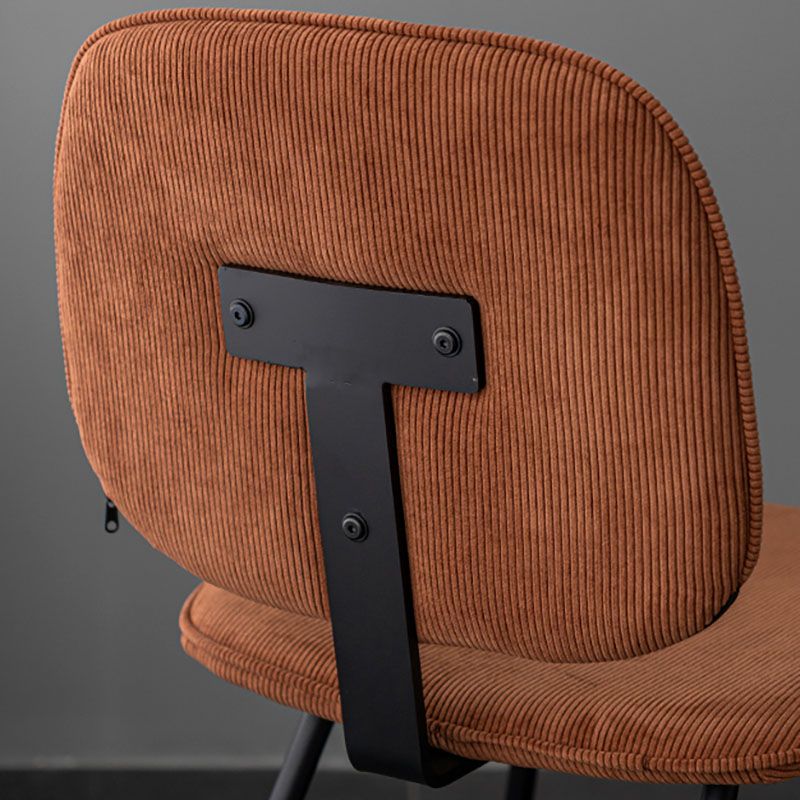 Contemporary Upholstered Open Arm Chair Matte Finish Home Dining Chair Clearhalo 'Dining Chairs' 'Dining Tables & Seating' 'dining_chair' 'furn' 'furn_dining_chair' 'Furniture' 'furniture_dining_chair' 'Kitchen & Dining Furniture' 1200x1200_dcb2c2f1-336b-42a8-8451-f9f7f1d51d9b