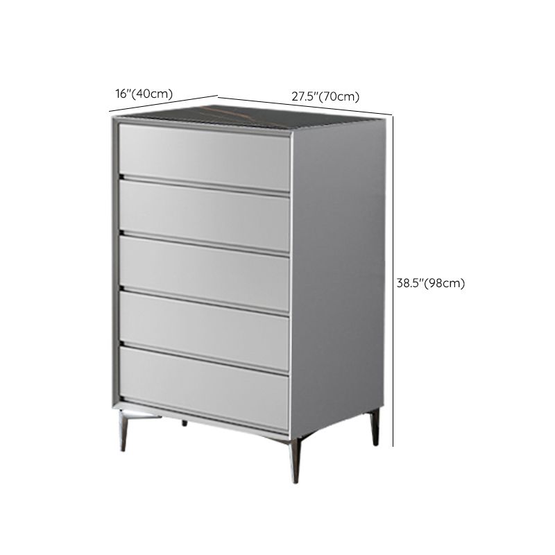 Cassetta contemporanea del cassetta contemporanea di larghezza di larghezza da 15,6 pollici con cassetti 4/5/6/8