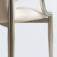 Modern Style Dining Chair Arm Dining Chairs with Metal Legs for Kitchen