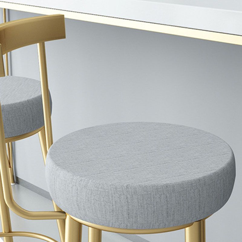 Modern Style Metal Bar Stool with Footrest and Low Back Casual Bar Stool Clearhalo 'Bar Furniture' 'Bar Stools' 'bar_stools' 'furn' 'furn_bar_stools' 'furniture_bar_stools' 'Kitchen & Dining Furniture' 'kitchen&dining_furn' 'kitchen' 'kitchen_furn' Furniture' 1200x1200_dcb7bdec-abbd-46eb-a5b3-6639c3e2ff55