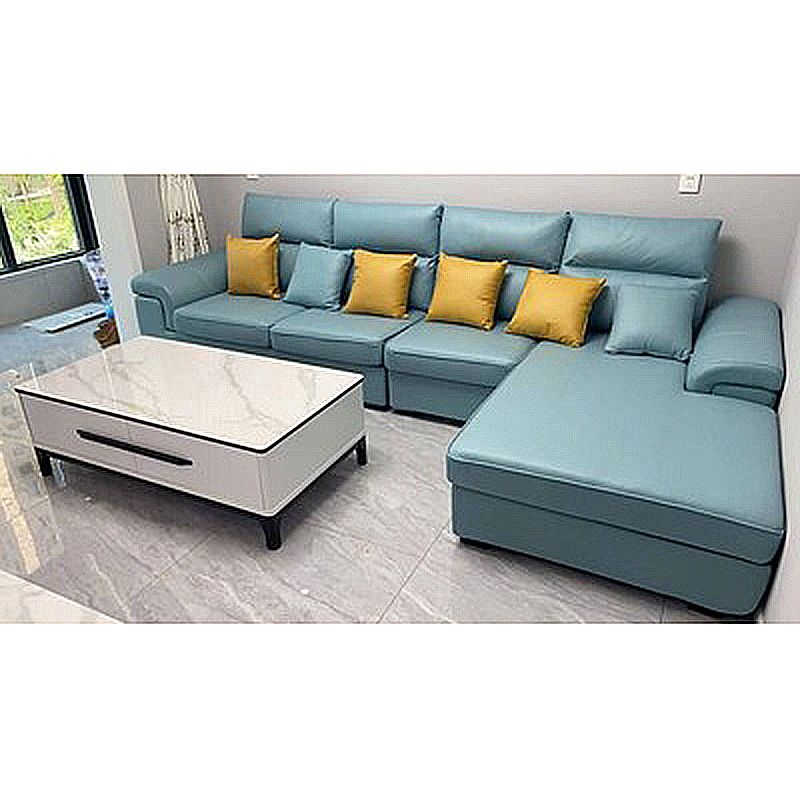 Contemporary Pillow Top Arm Sectional with Removable Cushions for Living Room Clearhalo 'furn' 'furn_sectionals' 'Furniture' 'furniture_sectionals' 'kitchen' 'kitchen_sectionals' 'Living Room Furniture' 'Sectionals' 1200x1200_dcb81b34-5fb2-42aa-ab86-62365a2e302e