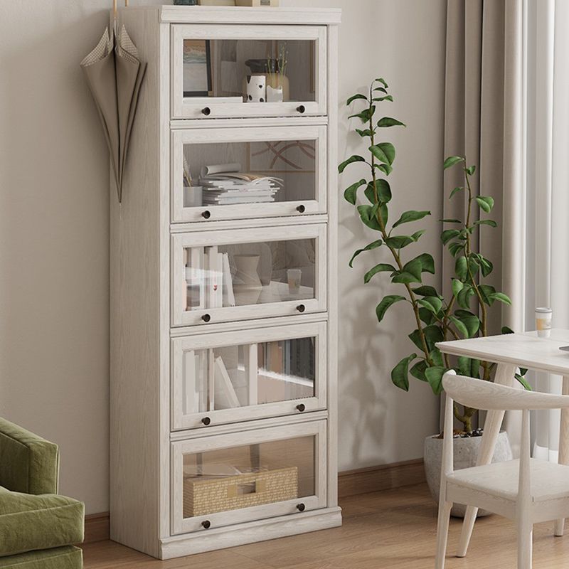 Modern Closed Back Standard Bookshelf Wooden Bookcase for Study Room Clearhalo 'Bookcases' 'furn' 'furn_bookcases' 'Furniture' 'Office Furniture' 1200x1200_dcb9e6b9-7381-4d7c-9471-0e2427871877