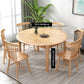 Modern Solid Wood Round Dining Room Set Space-Saving Design Dining Table Furniture Clearhalo 'Dining Room Sets' 'Dining Tables & Seating' 'dining_room_set' 'furn' 'furn_dining_room_set' 'Furniture' 'furniture_dining_room_set' 'Kitchen & Dining Furniture' 'kitchen&dining_furn' 'kitchen' 1200x1200_dcba938a-e6c8-4d7b-a653-6e480390c69c