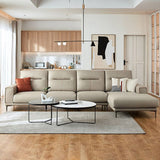 Sectional Sofa with Cushion Back 68.11" Wide Faux leather Stain-Resistant Clearhalo 'furn' 'furn_sectionals' 'Furniture' 'Living Room Furniture' 'Sectionals' 1200x1200_dcbd1890-5af4-4e41-9d26-9eab88b2a140