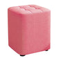 Modern Pouf Ottoman Cotton Upholstered Tufted Solid Color Square Ottoman Clearhalo 'furn' 'furn_ottomans_poufs' 'Furniture' 'Living Room Furniture' 'Ottomans & Poufs' 'ottomans_poufs' 1200x1200_dcbe846c-aefd-44e3-a312-c4632ab5e628