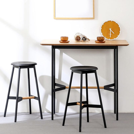 Modern Style Round Bar-stool Metal Counter Bar Stool for Restaurant Clearhalo 'Bar Furniture' 'Bar Stools' 'bar_stools' 'furn' 'furn_bar_stools' 'Furniture' 'furniture_bar_stools' 'Kitchen & Dining Furniture' 1200x1200_dcbeec7f-d433-4d75-89b3-2b3025ad0992