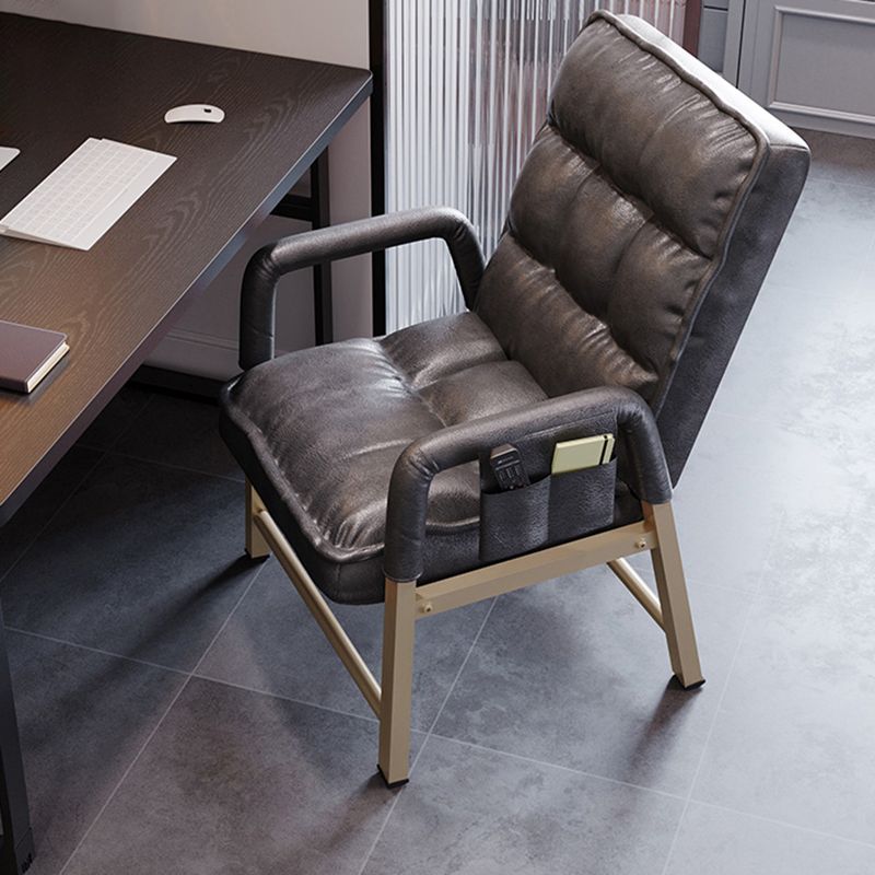 Modern Computer Chair Adjustable Back Height Office Chair with Upholstered Clearhalo 'furn' 'furn_office_chair' 'Furniture' 'Office Chairs' 'Office Furniture' 'office_chair' 1200x1200_dcbf3b67-e4db-40c8-95f4-944eaa6bff61