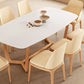 Tavolo da pranzo Simplicity Kitchen Tavolo da pranzo rettangolare a 4 gambe