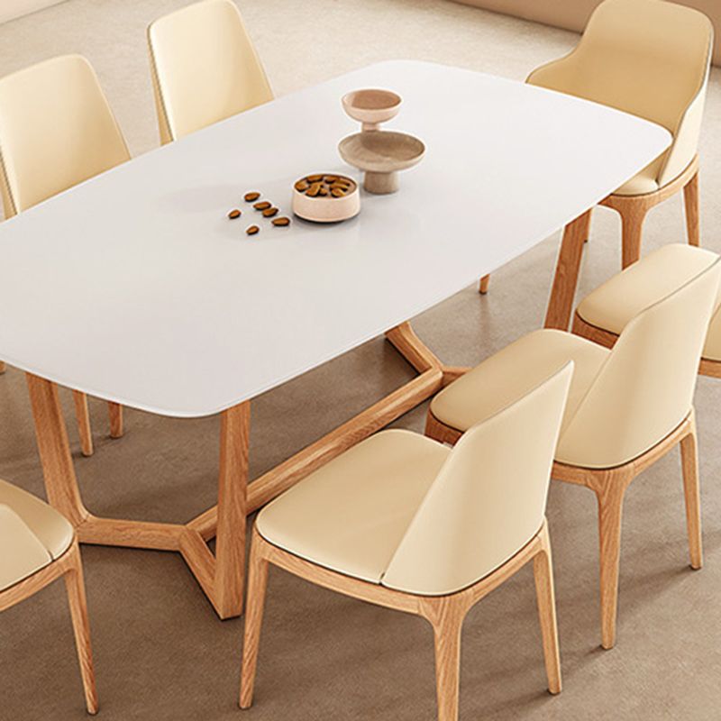 Tavolo da pranzo Simplicity Kitchen Tavolo da pranzo rettangolare a 4 gambe