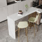 Indoor Double Pedestal Bar Height Table Contemporary Stone Rectangle Pub Table Clearhalo 'Bar Furniture' 'Bar Tables' 'bar_tables' 'furn' 'furn_bar_tables' 'Furniture' 'furniture_bar_tables' 'Kitchen & Dining Furniture' 1200x1200_dcc33d14-0395-4976-a69d-da1a6b2ad536
