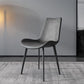 Modern Dining Side Chair Matte Finish Leather Curved Parsons Armless Chair Clearhalo ' kitchen&dining_furn' 'Dining Chairs' 'Dining Tables & Seating' 'dining_chair' 'furn' 'furn_dining_chair' 'Furniture' 'furniture_dining_chair' 'Kitchen & Dining Furniture' 'kitchen' 1200x1200_dcc3f838-b3f9-456f-ab13-4803549c1ae3