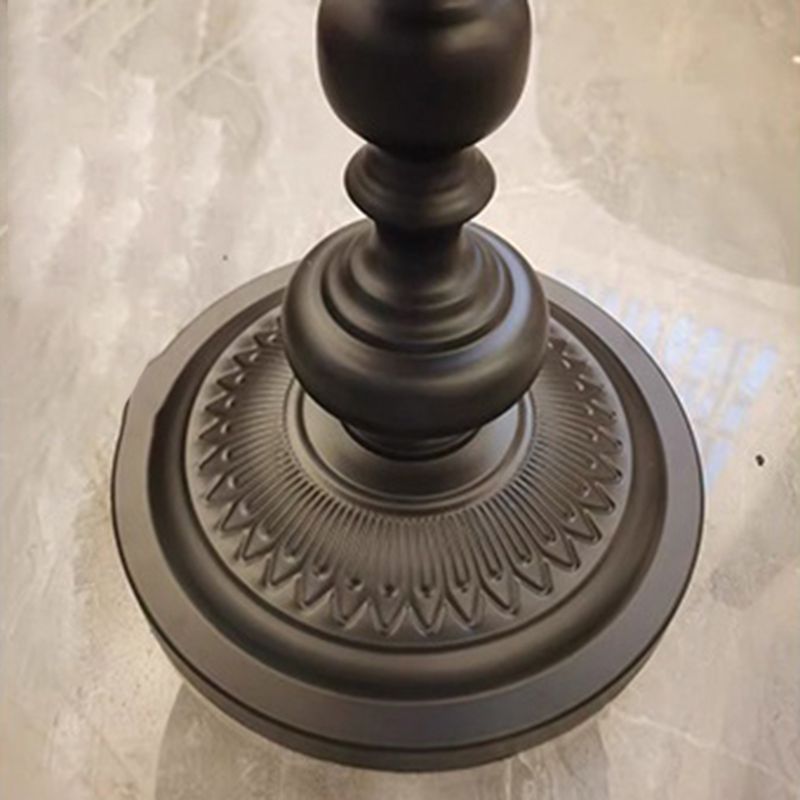 16.5 "W x 16.5" D x 20,5 "H Sofa Zijkant Accent Table metalen voetstuk Eindtafel