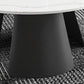 Modern Fixed Top Coffee Table Round Steel Abstract Cocktail Table Clearhalo 'Coffee & Accent Tables' 'Coffee Tables' 'coffee_tables' 'furn' 'furn_coffee_tables' 'Furniture' 'furniture_coffee_tables' 'Living Room Furniture' 1200x1200_dccbdac8-b391-4494-a64d-15b72e1bc1fd