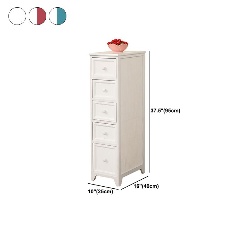 Contemporary Solid Wood Chest with Drawers and Legs Water Resistant Chest