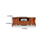 Solid Wood TV Console Traditional Enclosed TV Cabinet with Glide Drawers Clearhalo 'furn' 'furn_tv_stands_entertainment_centers' 'Furniture' 'Living Room Furniture' 'TV Stands & Entertainment Centers' 'TV Stands & Media Storage Furniture' 'tv_stands_entertainment_centers' 1200x1200_dccd9fe8-0228-4447-986a-c38a0cd3b6c9
