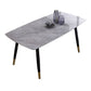 Rectangle Luxury Dining Table Grey Tone Fixed Table with Sintered Stone Clearhalo ' dining_table' 'Dining Tables & Seating' 'Dining Tables' 'furn' 'furn_dining_table' 'Furniture' 'furniture_dining_table' 'Kitchen & Dining Furniture' 'kitchen&dining_furn' 'kitchen' 'kitchen_dining_table' 1200x1200_dcd51c21-e162-4af4-9981-1f5a95cba8fb