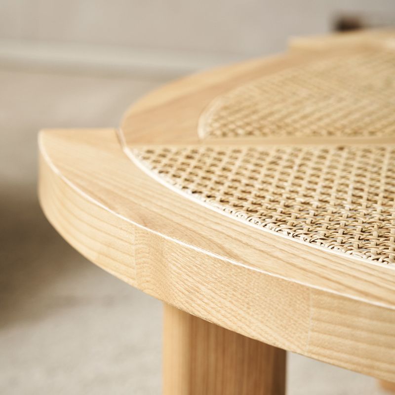 6 Legs Single Coffee Table Wooden Modernism Brown/Beige/Black Cocktail Table Clearhalo 'Coffee & Accent Tables' 'Coffee Tables' 'coffee_tables' 'furn' 'furn_coffee_tables' 'Furniture' 'furniture_coffee_tables' 'Living Room Furniture' 1200x1200_dcd5425d-ef3b-4ddf-ad59-64b4c00d440f