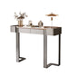 14 inch Wide Hall Console Tables Half Moon Glam Sofa Console Table